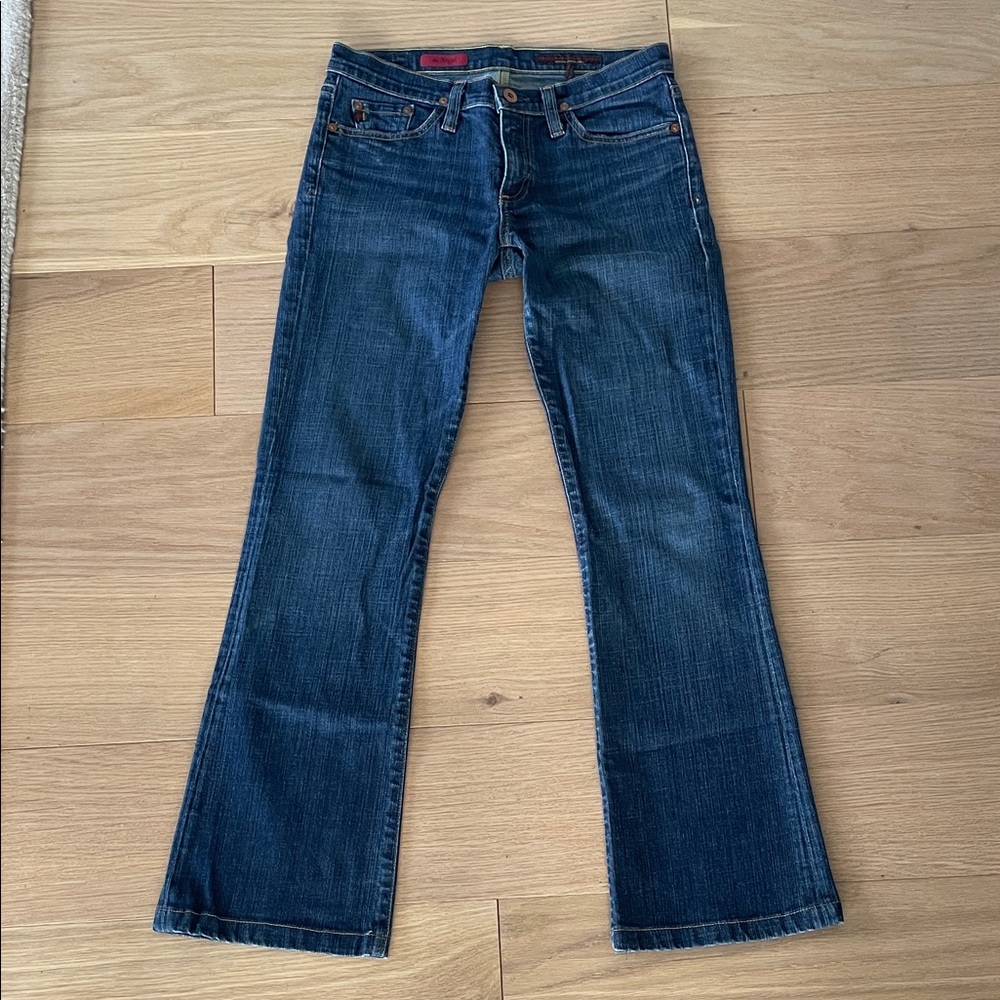 AG Adriano Goldschmied Vintage Angel Blue Boot Cut Jeans
